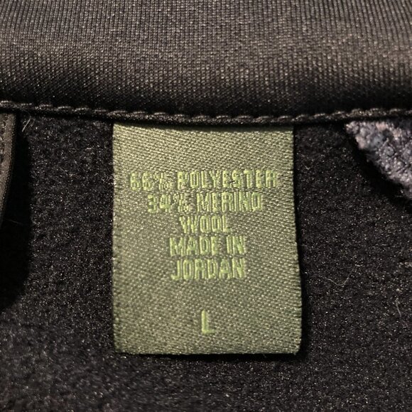 Timberland merino wool blend 1/2 zip long sleeve pullover size Large - Picture 5 of 8